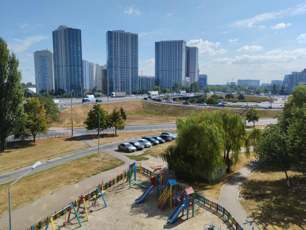 Смарт Квартира Метро Теремки, Республіка, Нвц, Феофанія, Магеллан Apartment Kiev Luaran gambar